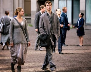 caleb and tris divergent