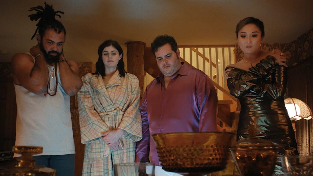 A scene from "A Tree Fell in the Woods"