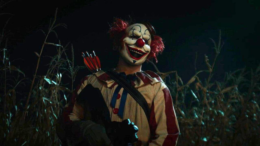 Clown in a Cornfield