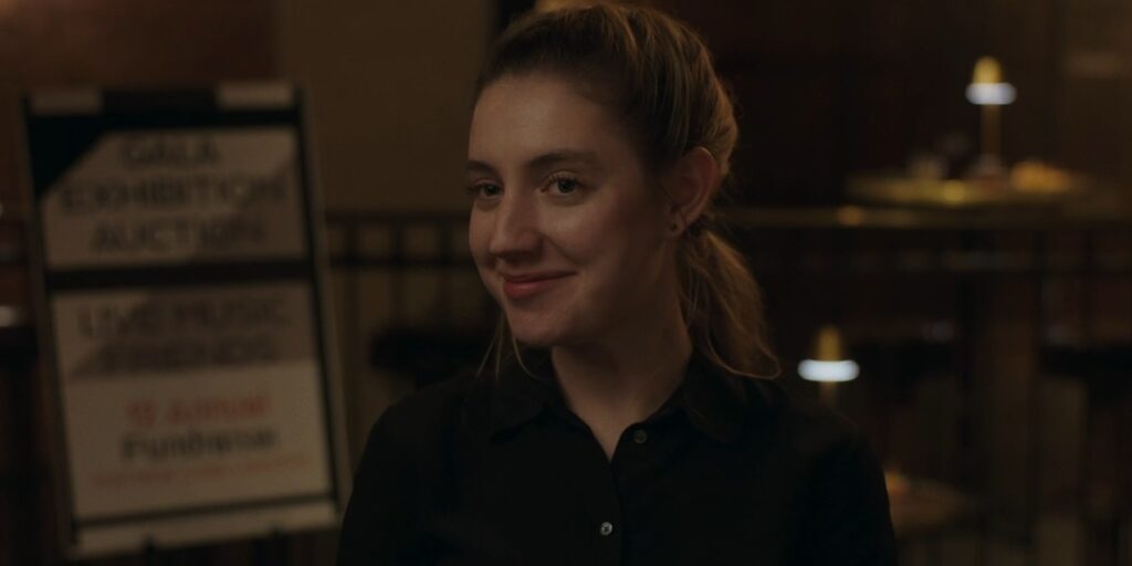Isabel Hagen in a scene from "On a String"