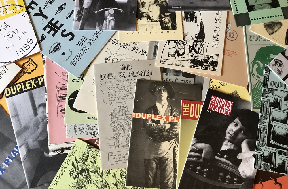 Duplex Planet covers by Beth Harrington