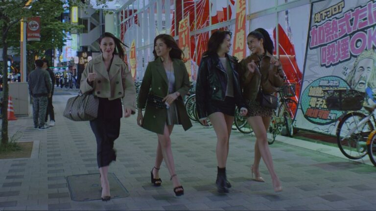 The titular characters in a scene from "Midnight Girls."
