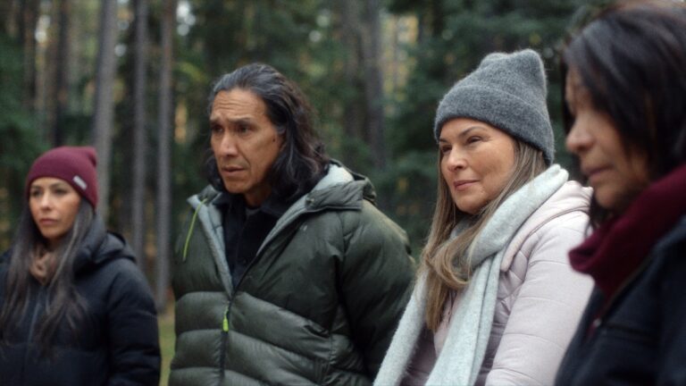 Carmen Moore, Michael Greyeyes, Alex Rice, and Michelle Thrush.