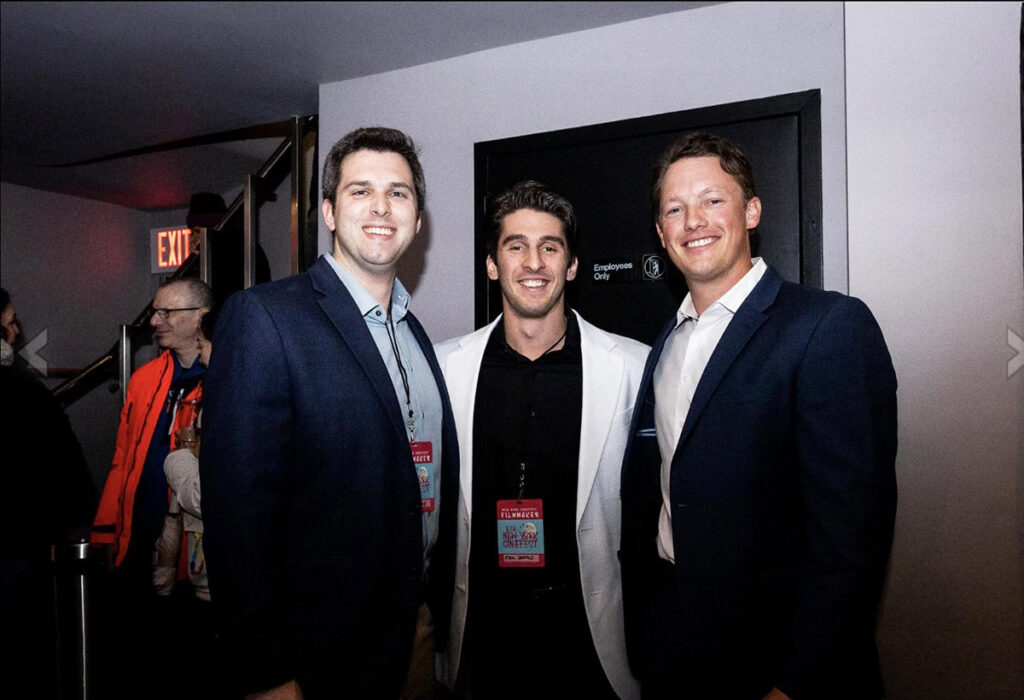 From left: Brendan Day, Paul Santoli, and Cody Schultz. (Photo via Paul Santoli).