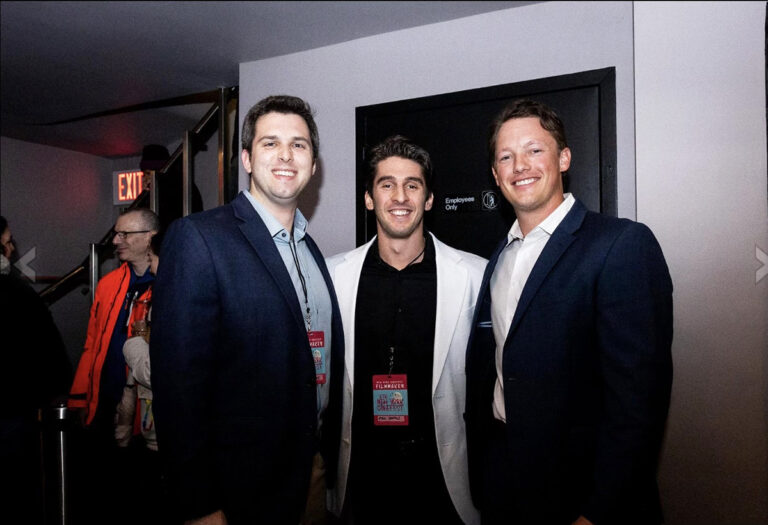A 516 Productions Releases Trailer for Upcoming Comedy, ‘We Want the Virus’ From left: Brendan Day, Paul Santoli, and Cody Schultz. (Photo via Paul Santoli).