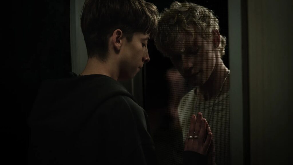 Joe Bird and Stacy Clausen in a scene from 'Leviticus'.