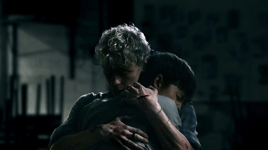 Joe Bird and Stacy Clausen in a scene from 'Leviticus'.