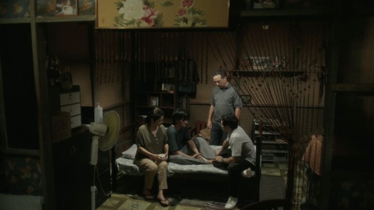 A scene from "Tayo Lang Ang Nakakaalam" ('Only Known to Us').