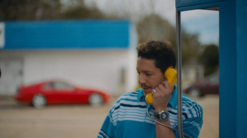Theo Rossi in a scene from "Bruton"