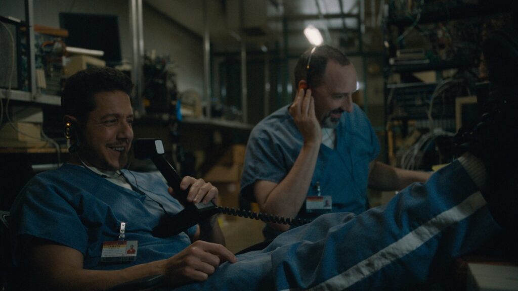 Theo Rossi plays Bryan, and Tony Hale plays Kai.