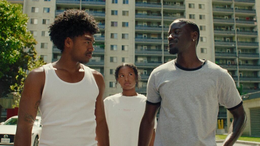 A scene from "Sunburn."