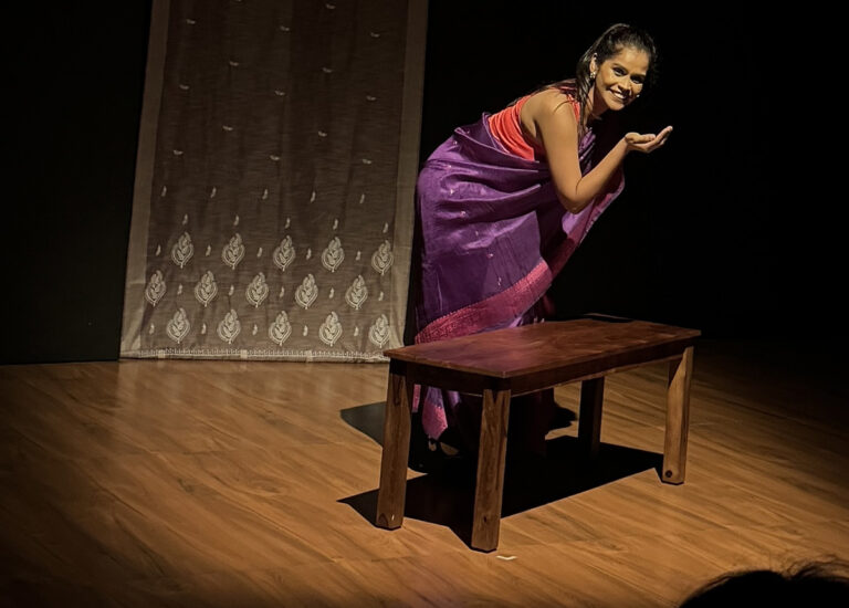 Press Release: Actress/Playwright Manjiri Pupala’s One-Woman Show, ‘Manjiri Matching Centre’ Manjiri Pupala